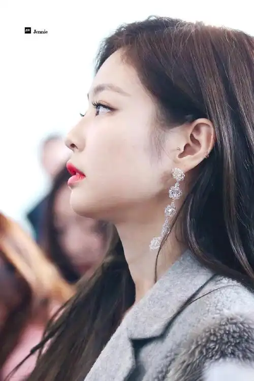 发一些我很喜欢的jennie的侧脸图含脸颊肉合集