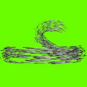 绿幕素材 万剑归宗特效素材 ae特效 后期小助手