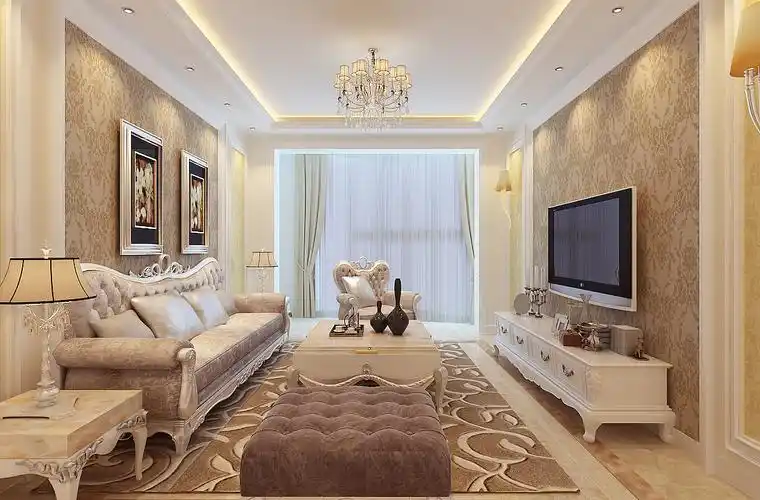 晶城三室两厅两卫现代简约风格