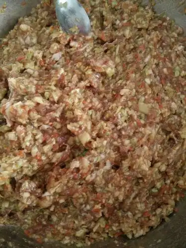 猪肉白菜胡萝卜馅