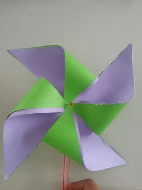 小学生四年级小制作——风车