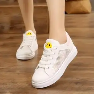 运动鞋女初中平低