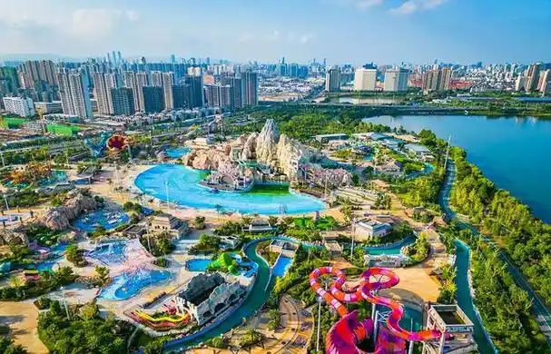 南昌华侨城玛雅水上乐园,充满童话色彩,是假日休闲游玩的好去处