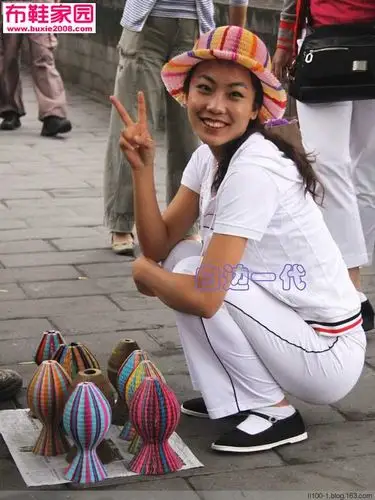 【布鞋情怀】朴素优雅的一带式布鞋(美女行专辑)(116p)