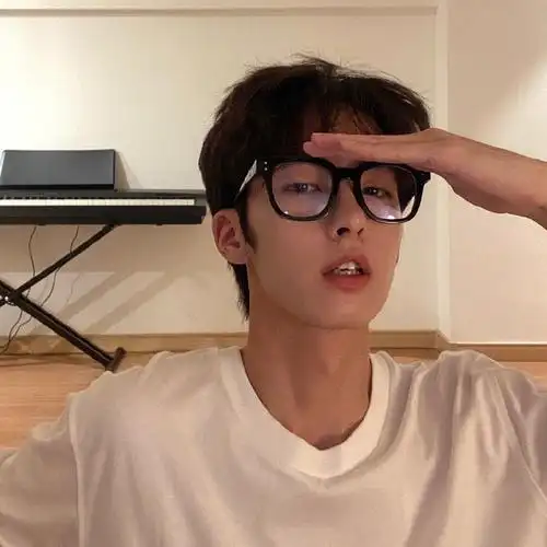 韩版复古方形镜框男潮眼镜帅气防蓝光大脸粗黑框眼镜架亮黑框0度眼镜