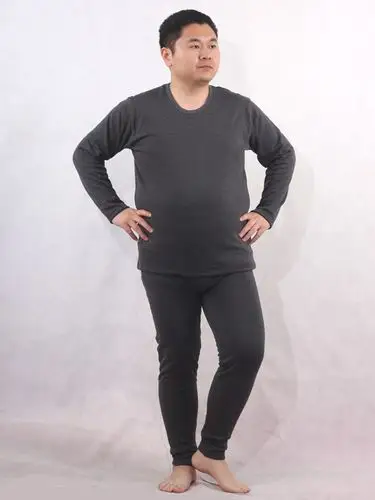 加肥加大保暖内衣套装无锡批发订货现货定做江阴顾山大码男女大号