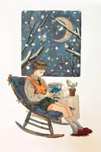 水彩 插画|用左手画画的小姐姐 爱画治愈温暖的小小少年