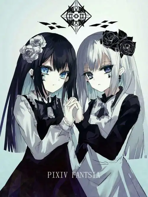 天使与恶魔_动漫图片_我要个性网