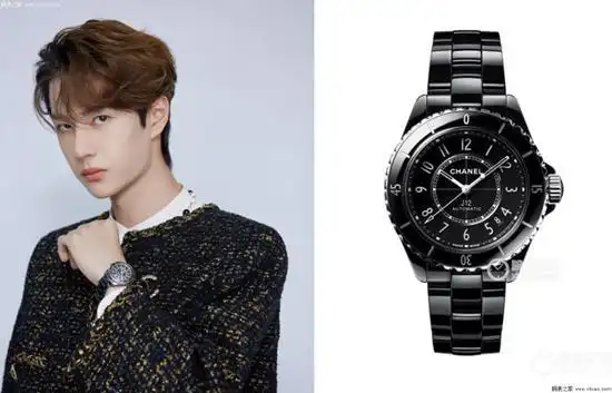 王一博佩戴香奈儿j12腕表