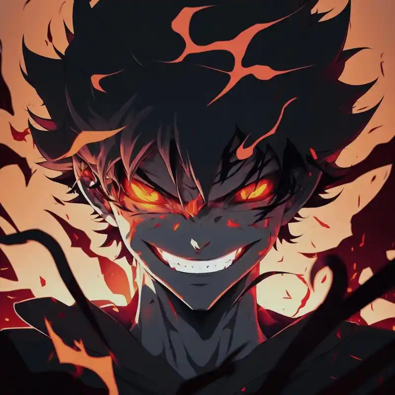 火焰97眼睛动漫帅哥?