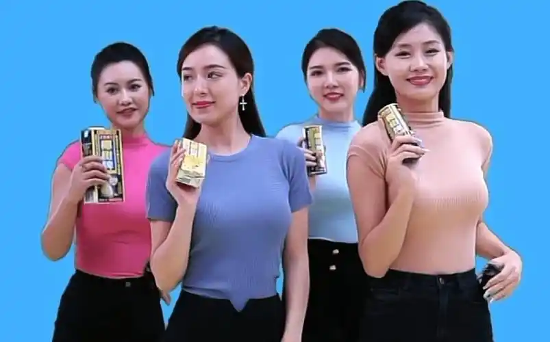 演员徐冬冬代言椰树,拍照姿势惹争议,此前直播间4位美女跳热舞_网友