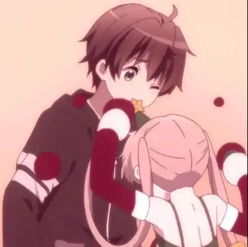 超甜二次元动漫接吻情头 | 你永远是我的特例