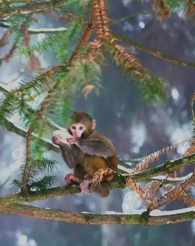 白毛猴 - 7mx 中国领先的视觉创作社区