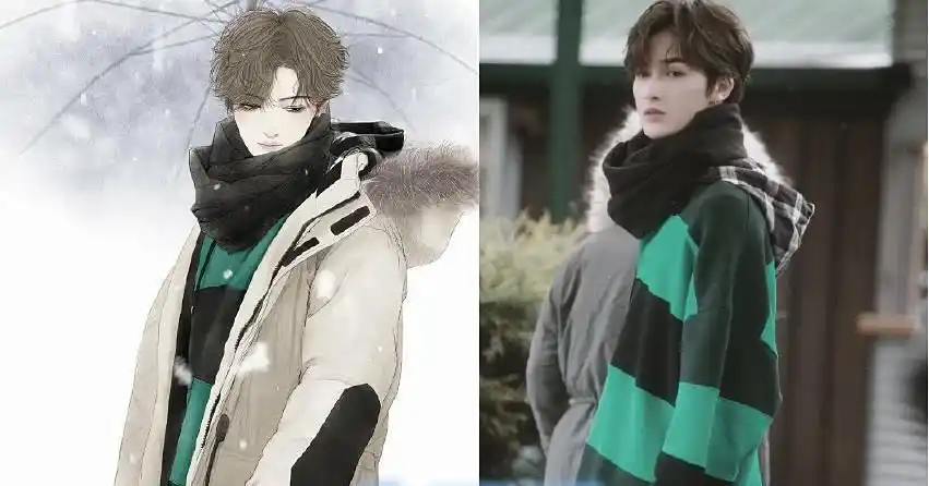 原创npc漫画版,蔡徐坤和朱正廷够吸引人,看到黄明昊:想舔