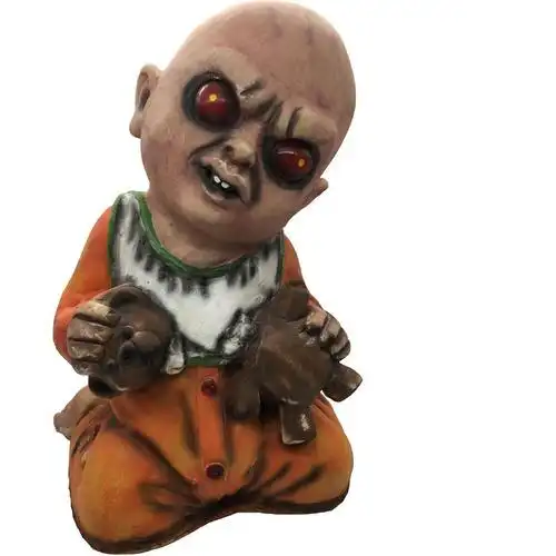 万圣节日本恐怖僵尸鬼娃娃人偶酒吧密室逃脱鬼屋男女婴儿干尸道具