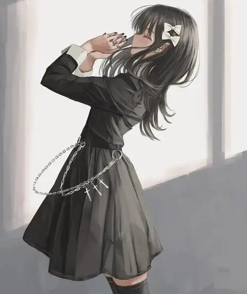 暗黑系动漫美少女图片,暗黑系动漫美女头像壁纸-触站