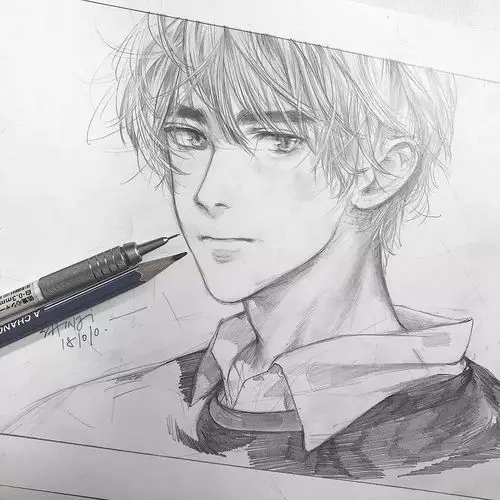 透视,结构,三庭五眼觉得人物起形难,主要是其实,无论是画素描,速写