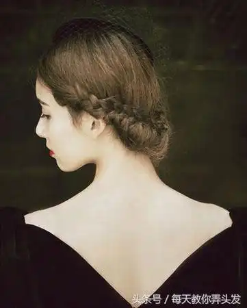 韩式发型盘发最新图片(10款韩式盘发简单发型)(5)