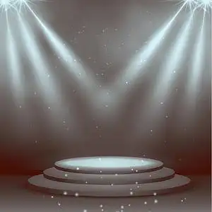 大气时尚歌舞晚会宣传背景