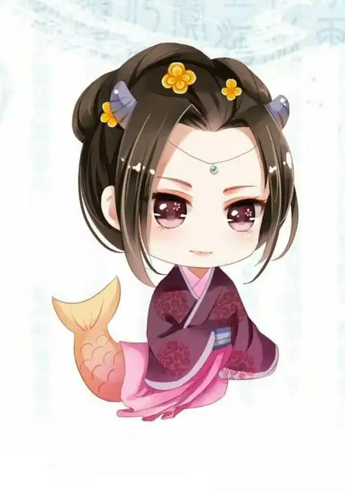 q版古装古风男女人物动漫素材资料