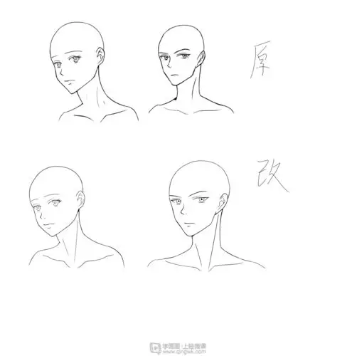 作业:从零开始学漫画设计之漫画人物头像的画法与训练技巧 - 虾片