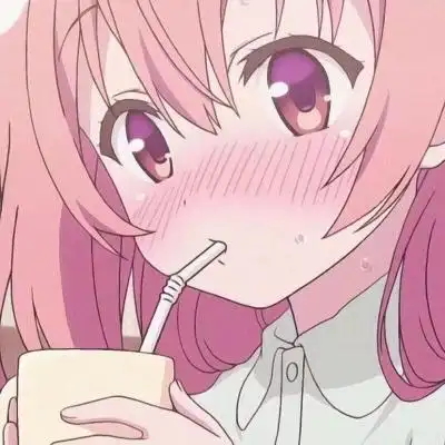 贰迟可爱呆萌二次元动漫女头