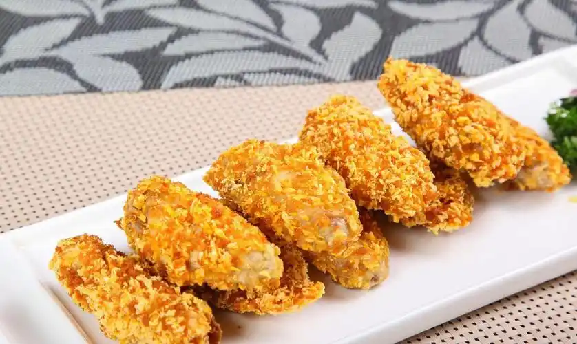 蒜香炸鸡翅,外焦里嫩超美味,美味小零食,快手又易学的家常菜