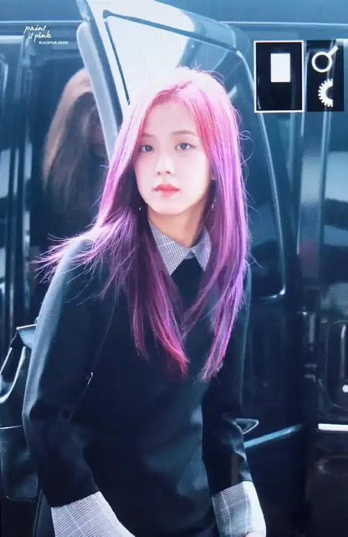 神仙机场金智秀 170717 紫发08logo . 来自脆桃留声机 - 微博