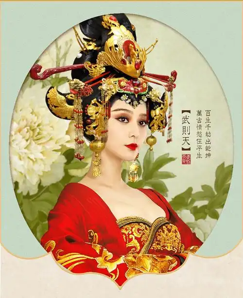 反串古装整顶假发套唐朝明制杨贵妃假发 全套cos造型盘发短款发套