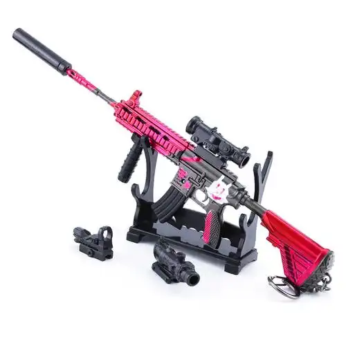 绝地求生灰灰m416少女之心珍藏版武器模型吃鸡男孩收藏品金属玩具