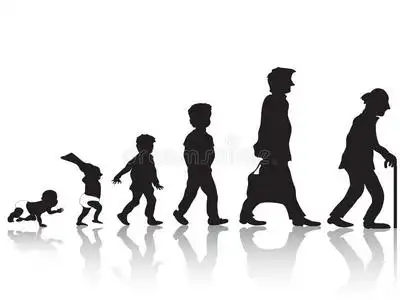 驼背男人从小到大照片