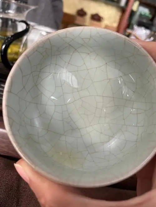 汝窑开片美到不可方物高贵的气质爱上了吗