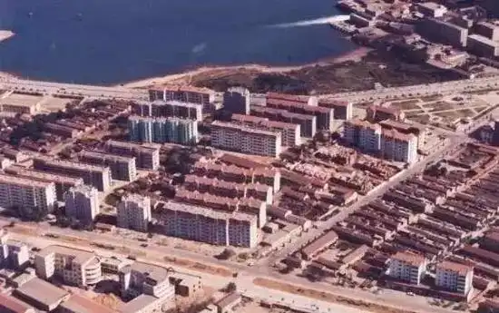 90年代,老黄岛的面貌,现在已经是黄岛办事处.