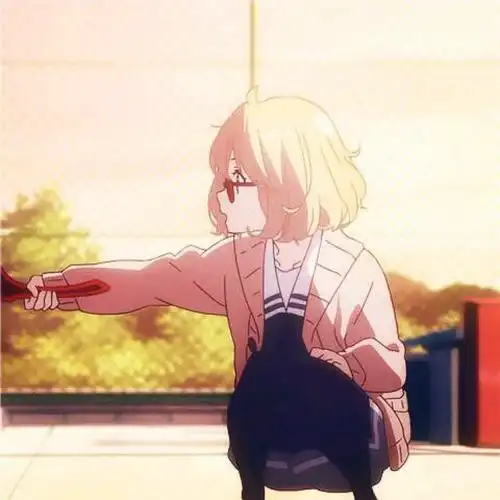 境界的彼方栗山未来情侣头像动漫情侣头像