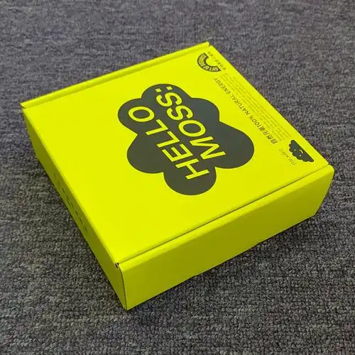 fsc认证方型服装彩盒彩色瓦楞彩盒 通用日用品彩盒 服装纸盒定制