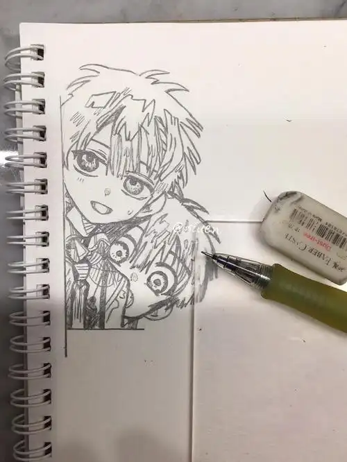 柚木普&柚木司99中性笔#地缚少年花子君  #柚木普  #柚木司  #中性