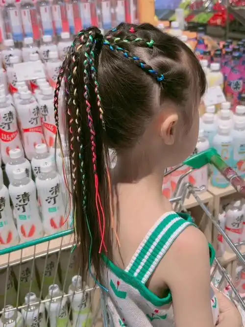 国庆出游就这样给孩子编脏辫一整天都不会乱