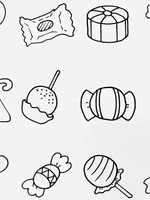 简笔画糖果96简笔画糖果staedtler怎么样画