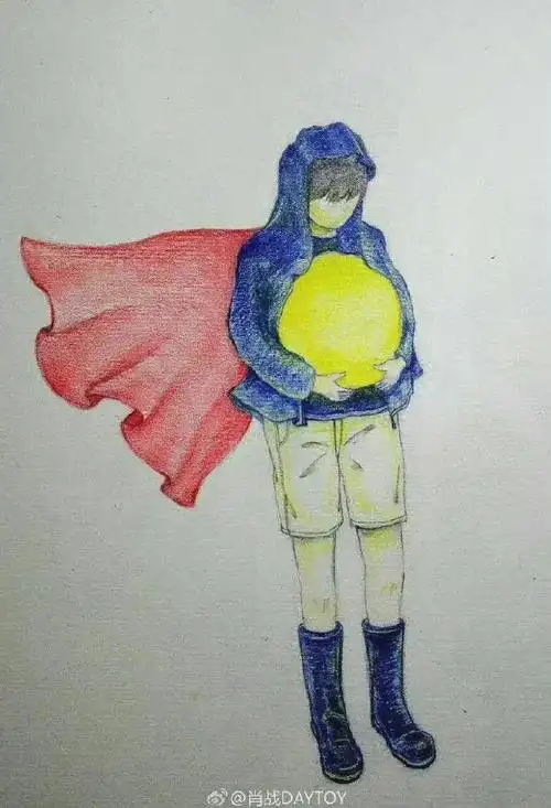 肖战#小王子和他的红披风