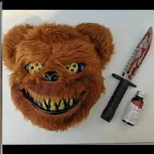 世界上最恐怖的面具笑脸玩具儿童圣诞节男女气氛游戏整蛊社恐面具