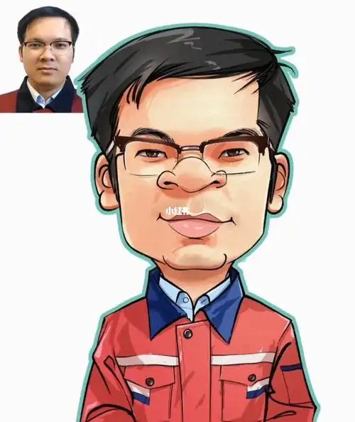 夸张肖像漫画卡通头像肖像画定制头像约稿似颜绘板绘头像