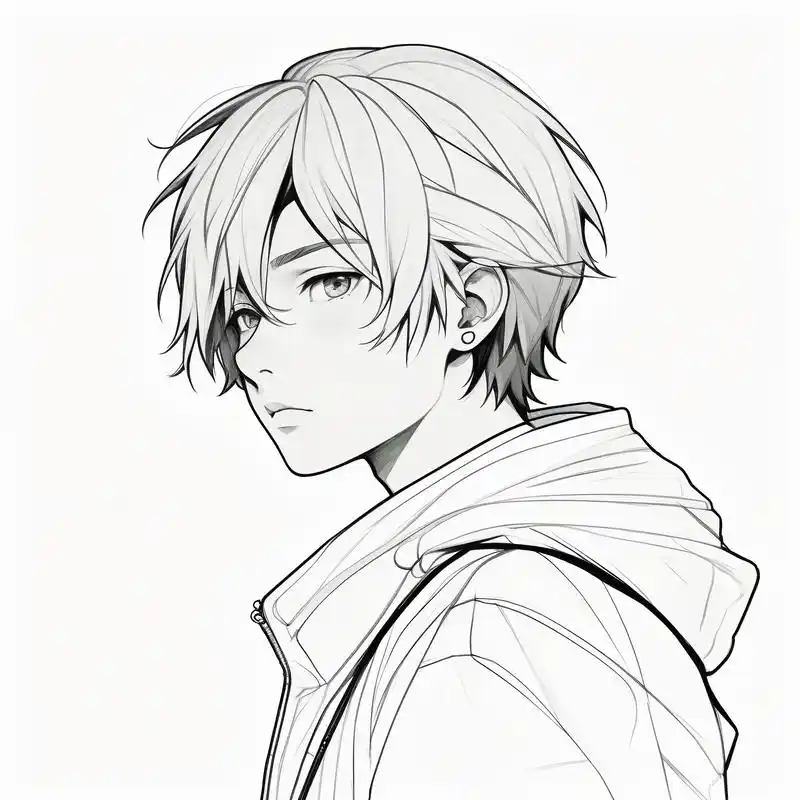 96 简笔风男生头像合集