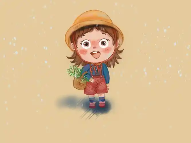 卡通人物形象|插画|儿童插画|hi挽辞 - 原创作品 - 站酷 (zcool)