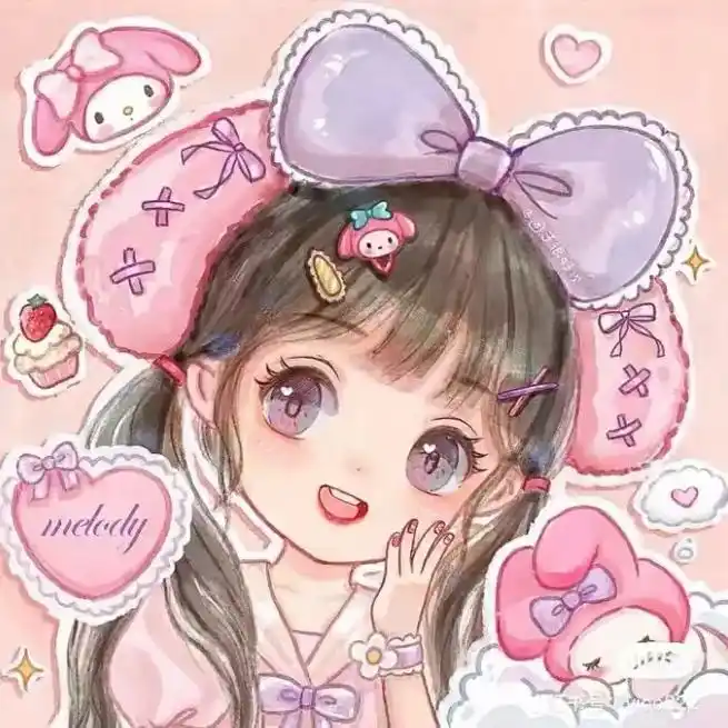 最近的新鲜照片 #可爱头像女卡通呆萌 #神仙闺蜜头像 #闺 - 抖音