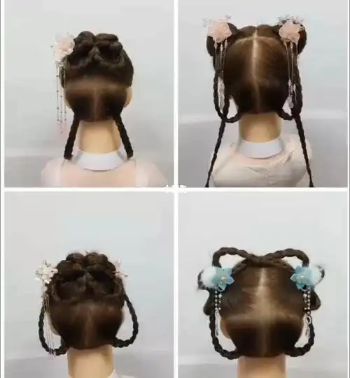 古风汉服发型简单好扎美美哒