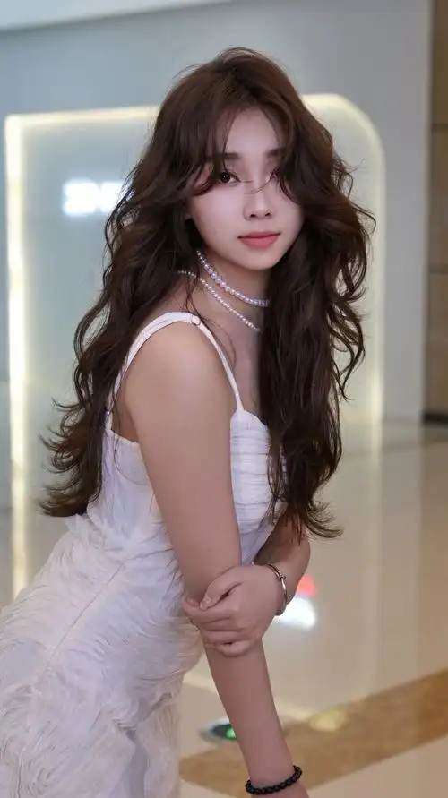 夏日氛围感烫发_#今日发型 #美发