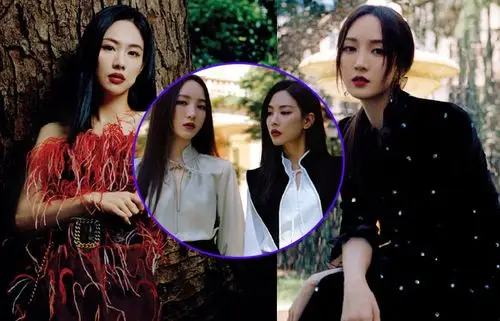 孟佳王霏霏合体拍闺蜜大片