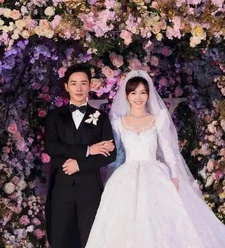唐嫣婚礼难忘瞬间唐嫣和罗晋的婚纱照太甜了真是郎才女貌