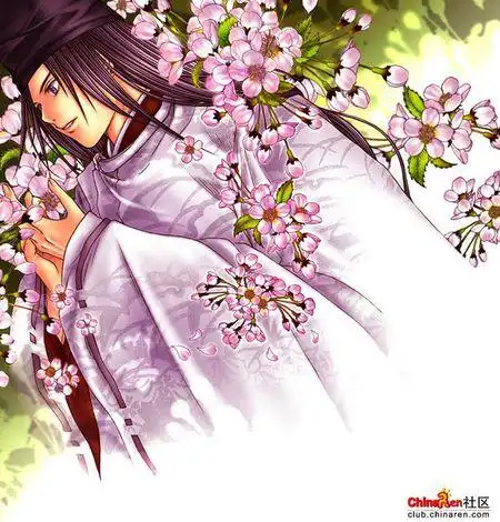 找一张棋魂里藤原佐为的图片