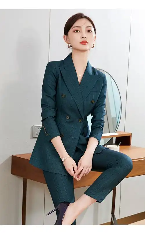 罗蒙轻奢高端女装职业西装套装女2022年夏季新款休闲外套时尚小西服